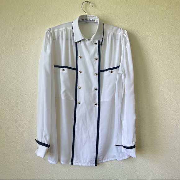 Vintage Mario Rosella Blouse - Picture 1 of 9
